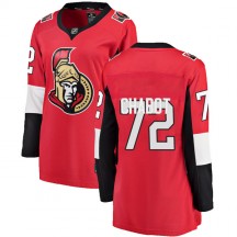 Women's Fanatics Branded Ottawa Senators Thomas Chabot Red Home Jersey - Breakaway