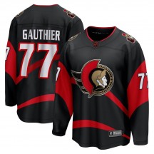 Men's Fanatics Branded Ottawa Senators Julien Gauthier Black Special Edition 2.0 Jersey - Breakaway