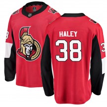 Youth Fanatics Branded Ottawa Senators Micheal Haley Red Home Jersey - Breakaway