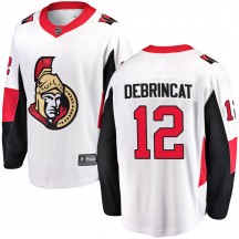 Youth Fanatics Branded Ottawa Senators Alex DeBrincat White Away Jersey - Breakaway