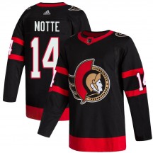 Youth Adidas Ottawa Senators Tyler Motte Black 2020/21 Home Jersey - Authentic
