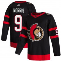 Youth Adidas Ottawa Senators Josh Norris Black 2020/21 Home Jersey - Authentic