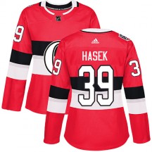 Women's Adidas Ottawa Senators Dominik Hasek Red 2017 100 Classic Jersey - Authentic