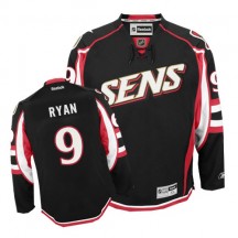 Men's Reebok Ottawa Senators Bobby Ryan Black Third Jersey - Authentic