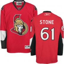Men's Reebok Ottawa Senators Mark Stone Red Home Jersey - Authentic