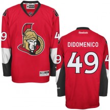 Men's Reebok Ottawa Senators Chris Didomenico Red Home Jersey - - Premier