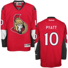 Men's Reebok Ottawa Senators Tom Pyatt Red Home Jersey - - Premier