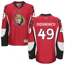 Women's Reebok Ottawa Senators Chris Didomenico Red Home Jersey - - Premier