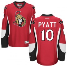 Women's Reebok Ottawa Senators Tom Pyatt Red Home Jersey - - Authentic