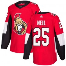 Men's Adidas Ottawa Senators Chris Neil Red Home Jersey - Premier