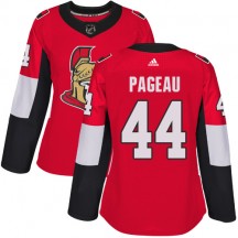 Women's Adidas Ottawa Senators Jean-Gabriel Pageau Red Home Jersey - Authentic