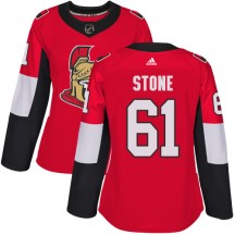 Women's Adidas Ottawa Senators Mark Stone Red Home Jersey - Authentic