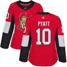 Women's Adidas Ottawa Senators Tom Pyatt Red Home Jersey - Premier