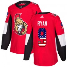 Men's Adidas Ottawa Senators Bobby Ryan Red USA Flag Fashion Jersey - Authentic