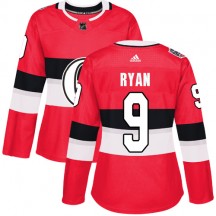 Women's Adidas Ottawa Senators Bobby Ryan Red 2017 100 Classic Jersey - Authentic
