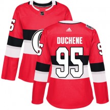 Women's Adidas Ottawa Senators Matt Duchene Red 2017 100 Classic Jersey - Authentic