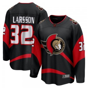 Men's Fanatics Branded Ottawa Senators Jacob Larsson Black Special Edition 2.0 Jersey - Breakaway
