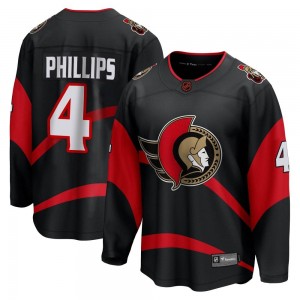 Men's Fanatics Branded Ottawa Senators Chris Phillips Black Special Edition 2.0 Jersey - Breakaway