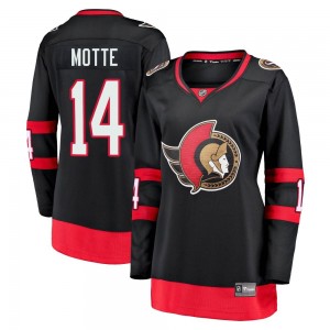 Women's Fanatics Branded Ottawa Senators Tyler Motte Black Breakaway 2020/21 Home Jersey - Premier