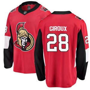 Youth Fanatics Branded Ottawa Senators Claude Giroux Red Home Jersey - Breakaway