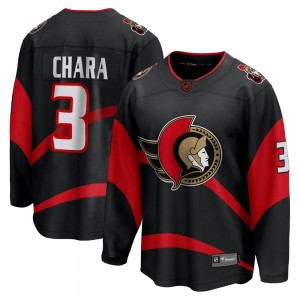 Youth Fanatics Branded Ottawa Senators Zdeno Chara Black Special Edition 2.0 Jersey - Breakaway