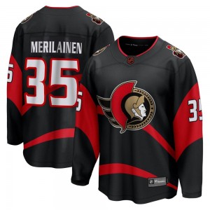Youth Fanatics Branded Ottawa Senators Leevi Merilainen Black Special Edition 2.0 Jersey - Breakaway