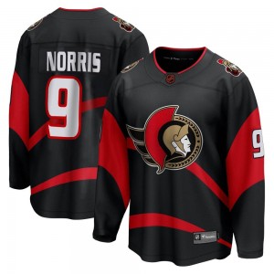 Youth Fanatics Branded Ottawa Senators Josh Norris Black Special Edition 2.0 Jersey - Breakaway