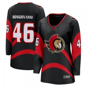 Women's Fanatics Branded Ottawa Senators Wyatt Bongiovanni Black Special Edition 2.0 Jersey - Breakaway
