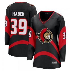 Women's Fanatics Branded Ottawa Senators Dominik Hasek Black Special Edition 2.0 Jersey - Breakaway