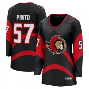 Women's Fanatics Branded Ottawa Senators Shane Pinto Black Special Edition 2.0 Jersey - Breakaway