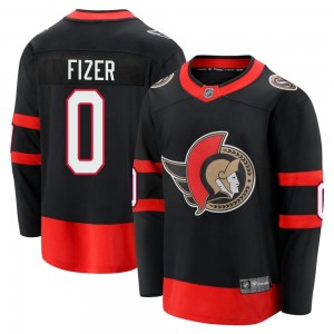 Men's Fanatics Branded Ottawa Senators Tarun Fizer Black Breakaway 2020/21 Home Jersey - Premier