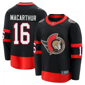 Men's Fanatics Branded Ottawa Senators Clarke MacArthur Black Breakaway 2020/21 Home Jersey - Premier