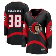 Women's Fanatics Branded Ottawa Senators Zack Ostapchuk Black Special Edition 2.0 Jersey - Breakaway